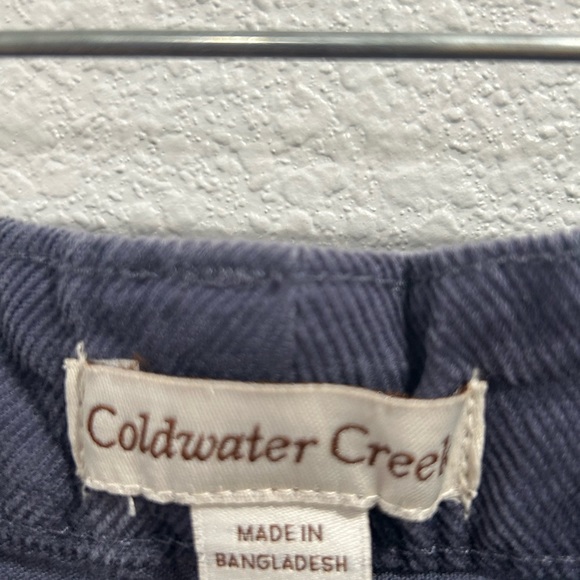 Coldwater Creek Pants Women's Soft Gray Velvet Cords Trouser Slacks 18W - Picture 4 of 10